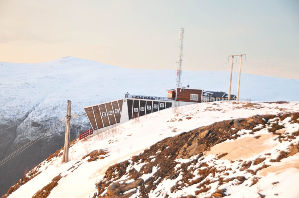 kolejka górska Fjellheisen w Tromso